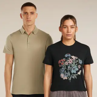 Skjorte til dame Icebreaker Merino TechLite Crop W 001 Fl