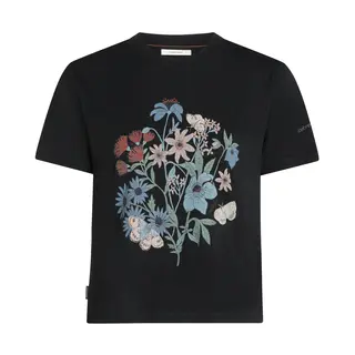 Skjorte til dame Icebreaker Merino TechLite Crop W 001 Fl