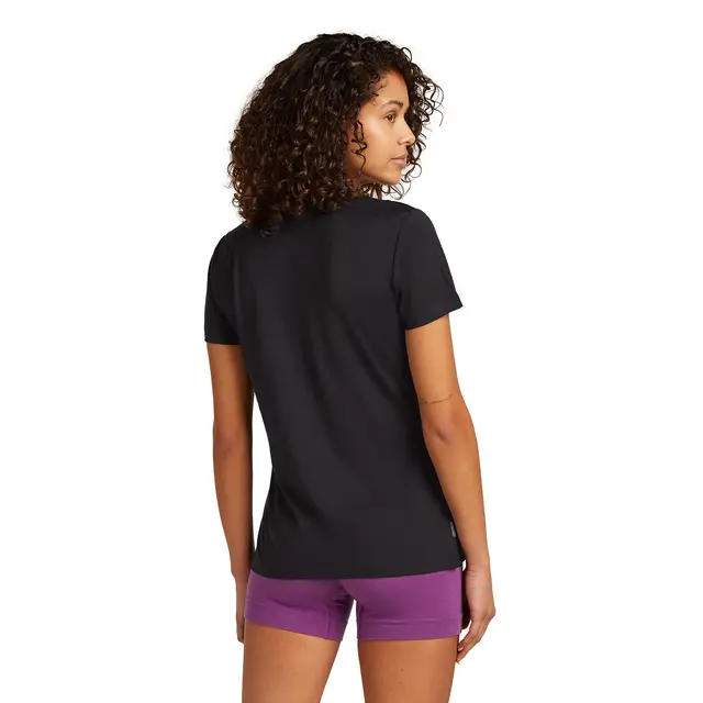 Skjorte til dame S Icebreaker Merino TechLite Tee W S A75 