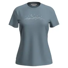 Skjorte til dame XS Icebreaker Merino TechLite Tee W XS 0L2
