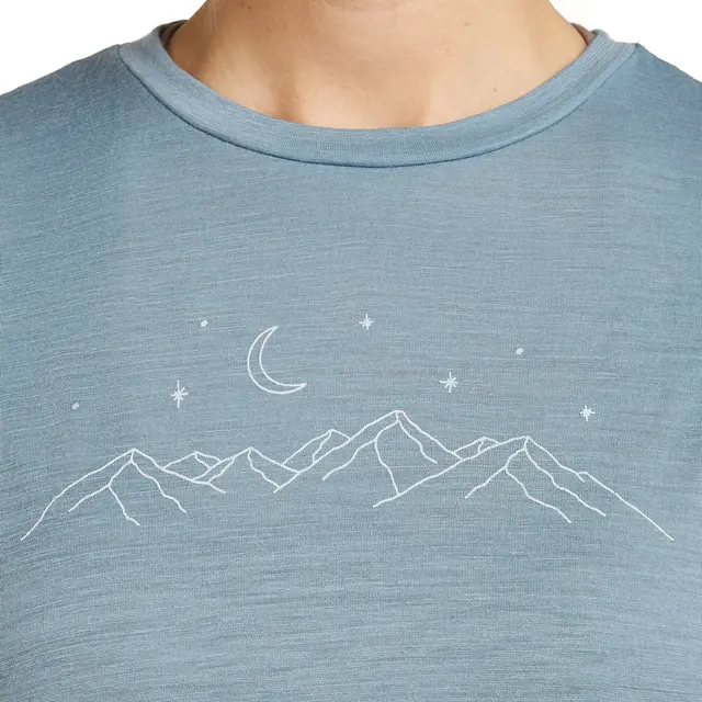 Skjorte til dame S Icebreaker Merino TechLite Tee W S 0L2 