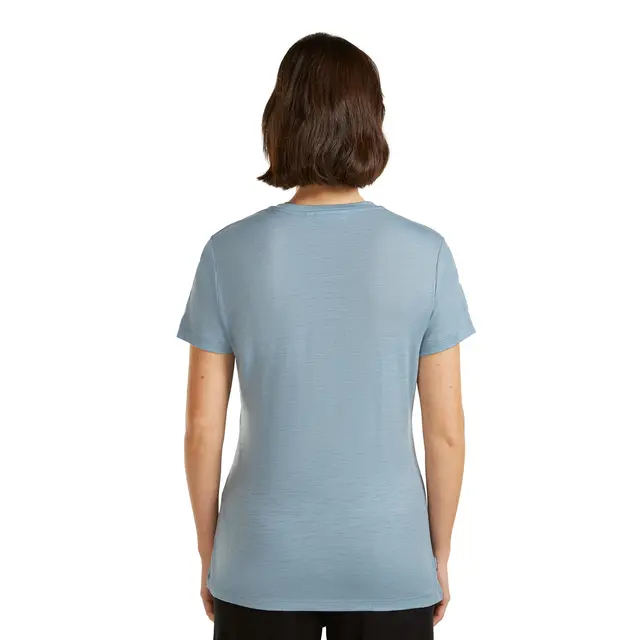 Skjorte til dame S Icebreaker Merino TechLite Tee W S 0L2 