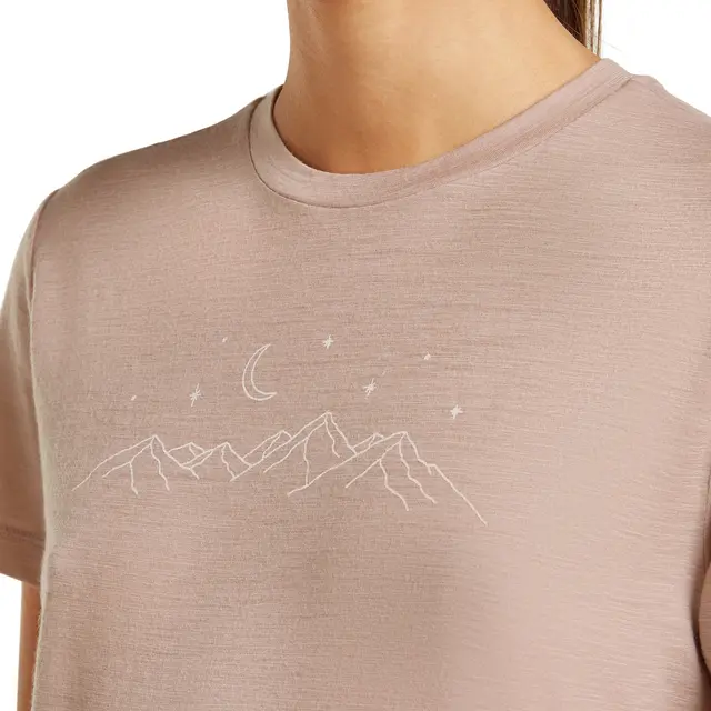 Skjorte til dame XS Icebreaker Merino TechLite Tee W XS 0LH 