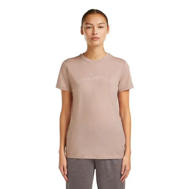 Skjorte til dame XS Icebreaker Merino TechLite Tee W XS 0LH 