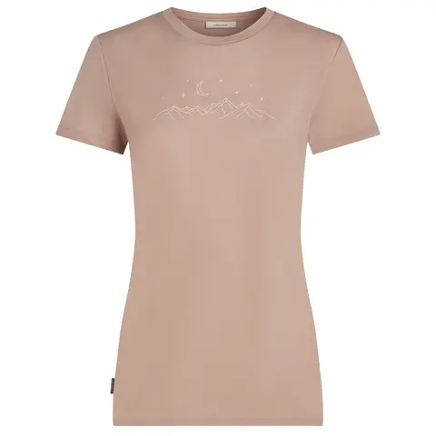 Skjorte til dame Icebreaker Merino TechLite Tee W 0LH