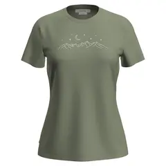 Skjorte til dame S Icebreaker Merino TechLite Tee W S A75