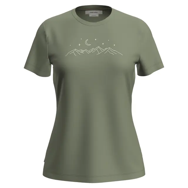 Skjorte til dame S Icebreaker Merino TechLite Tee W S A75 