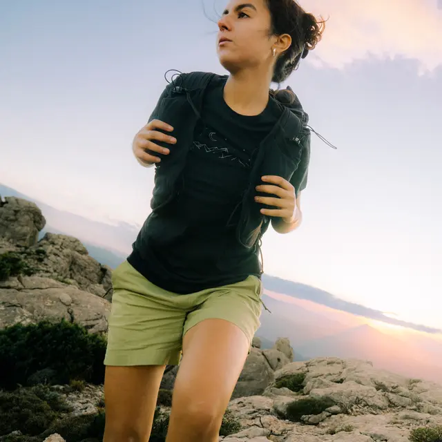 Skjorte til dame S Icebreaker Merino TechLite Tee W S A75 