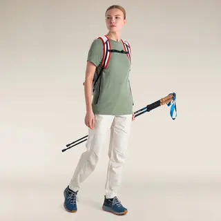 Skjorte til dame Icebreaker Merino TechLite Tee W A74