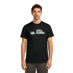 Skjorte til herre Icebreaker Merino TechLite Tee M 001 Tra