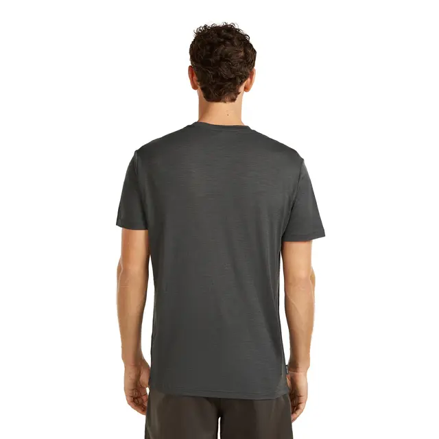 Skjorte til herre S Icebreaker Merino TechLite Tee M S 0A1 B 
