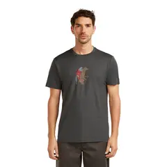 Skjorte til herre Icebreaker Merino TechLite Tee M 0A1 Bea