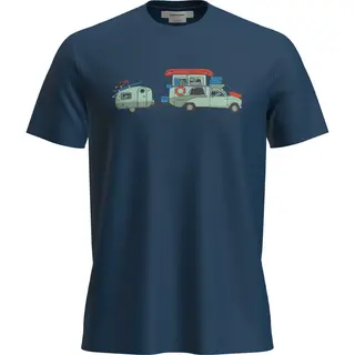 Skjorte til herre Icebreaker Merino TechLite Tee M 0GP Tra