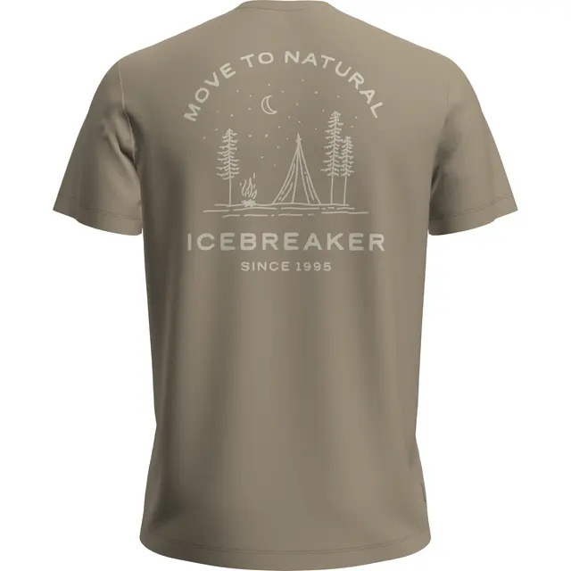 Skjorte til herre S Icebreaker Merino TechLite Tee M S 0GX P 