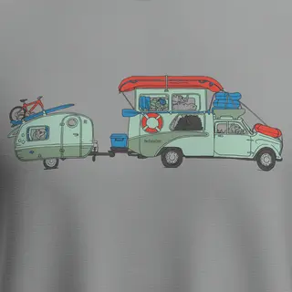 Skjorte til herre Icebreaker Merino TechLite Tee M 0L3 Tra