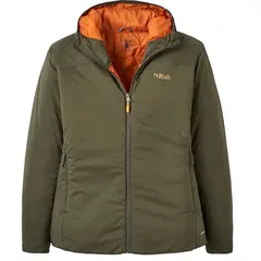 Jakke til dame S Rab Xenair Alpine Light Jacket W 10 Army