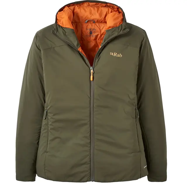 Jakke til dame Rab Xenair Alpine Light Jacket W Army 