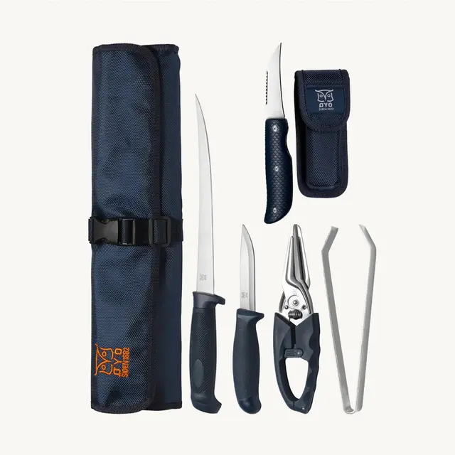 Fiskesett Øyo Namsen Fiskesett 4 deler Blå 