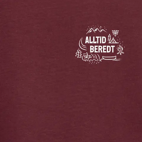 Skjorte til herre KM Tee Alltid beredt M 470 KM