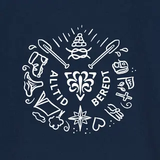 Skjorte til barn KM Tee Sirkel Kid 855 KM