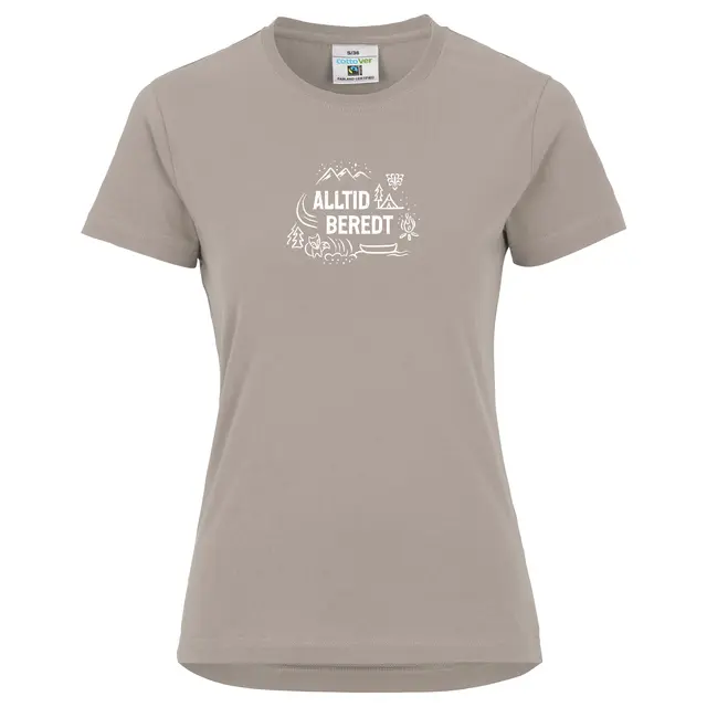 Skjorte til dame XS KM Tee Alltid beredt W XS 155 KM 