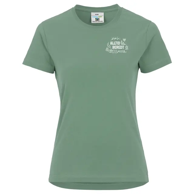 Skjorte til dame XS KM Tee Alltid beredt W XS 648 KM 