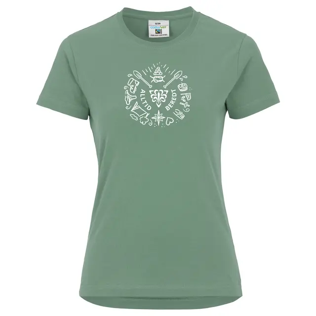 Skjorte til dame S KM Tee Sirkel W S 648 KM 