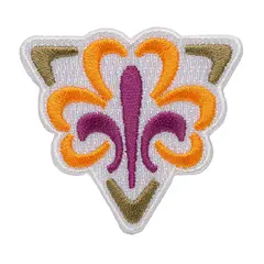 Forbundsmerke med smeltelim KM Forbundsmerke 5 cm Smeltelim