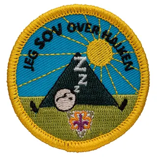Jeg sov over haiken KM Motivasjonsmerke Jeg sov over haiken