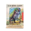 Kortstokk med dinosaurer i 3D Kikkerland 3-D Dinosaur Playing Cards