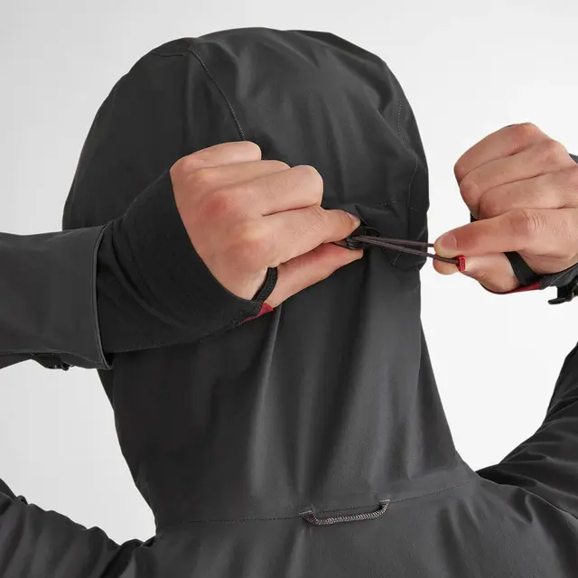 Skalljakke til herre M Klättermusen Asynja Jacket M M Raven 