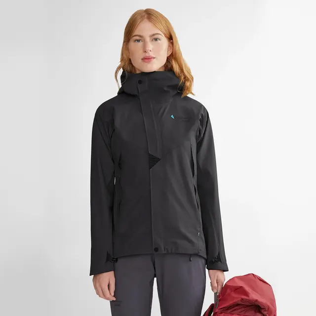 Skalljakke til dame S Klättermusen Asynja Jacket W S Raven 