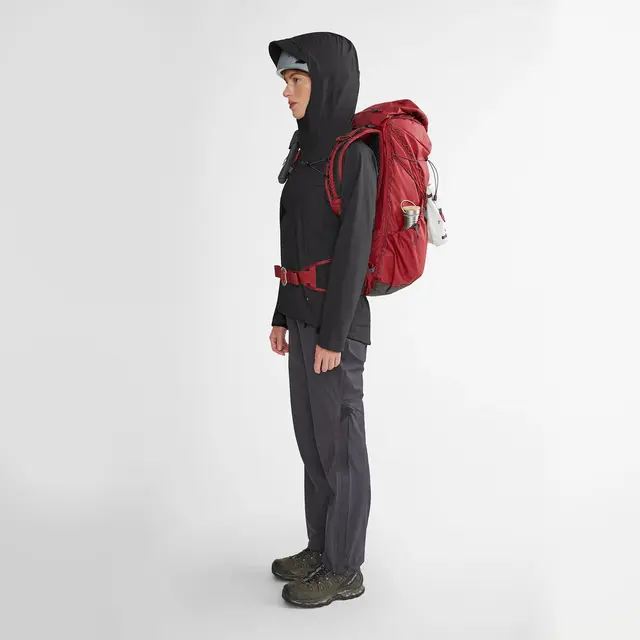 Skalljakke til dame S Klättermusen Asynja Jacket W S Raven 