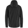 Vindjakke til herre Klättermusen Nal Hooded Jacket M Black
