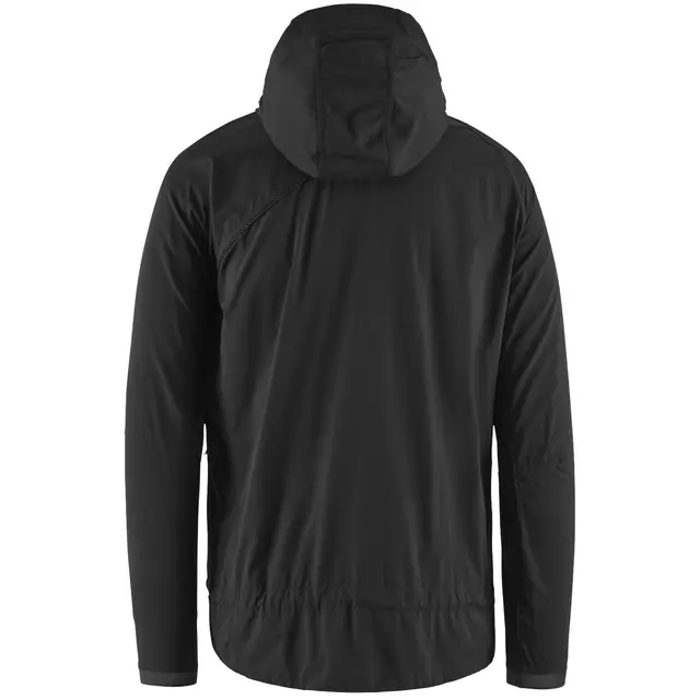 Vindjakke til herre S Klättermusen Nal Hooded Jacket M S Black 