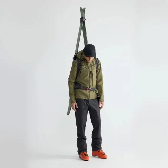 Dagstursekk 30 liter Klättermusen Ull Backpack 30 JadeGreen 