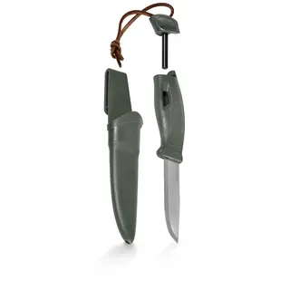 Kniv med tennstål Light My Fire FireKnife BIO SageGreen