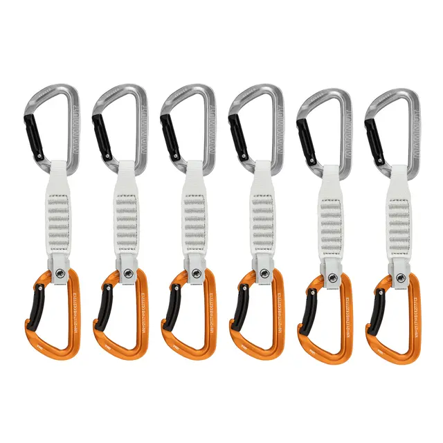 Ekspressett 6 pk. Mammut Sender Keylock Quickdraws 6 pk 