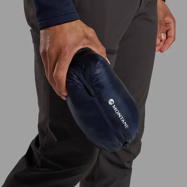 Dunjakke til herre 2XL Montane Anti Freeze Hoodie M 2XL Eclipse 