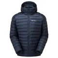 Dunjakke til herre Montane Anti Freeze Hoodie M EclipseBlue