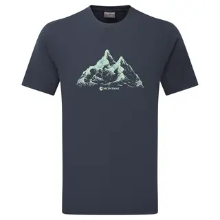 Skjorte til herre Montane Dual Mountain Tee M EclipseBlue