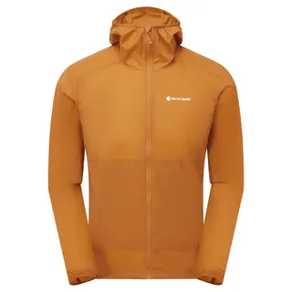 Vindjakke til herre Montane Featherlite Hoodie M Amber