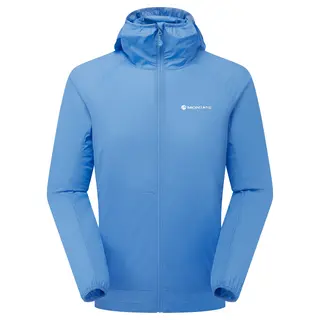 Vindjakke til dame Montane Featherlite Hoodie W Cornflower