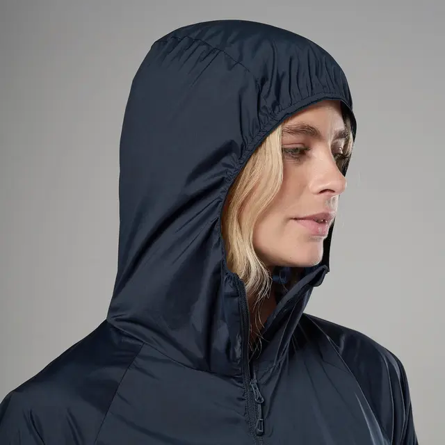 Vindjakke til dame XS Montane Featherlite Hoodie W XS EclipseB 