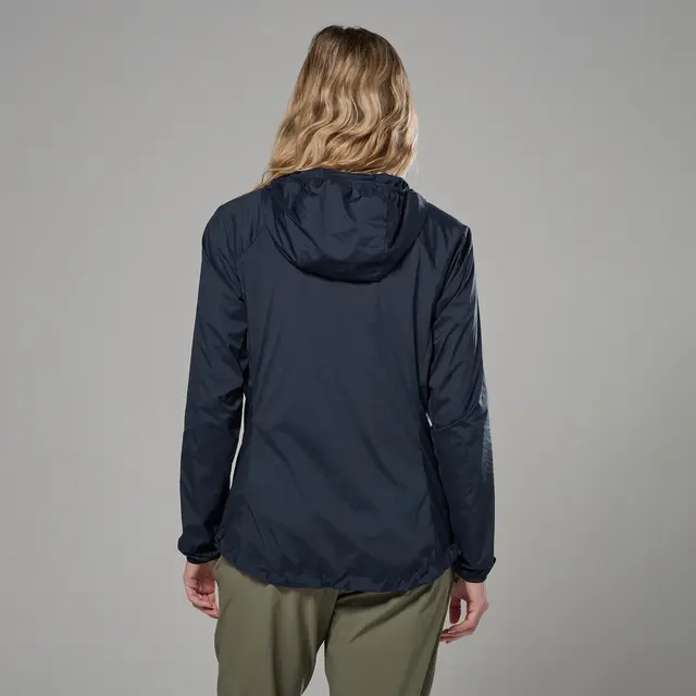 Vindjakke til dame XS Montane Featherlite Hoodie W XS EclipseB 