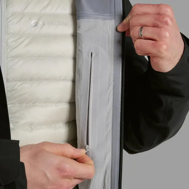 Skalljakke til herre XL Montane Phase Jacket M XL Black 