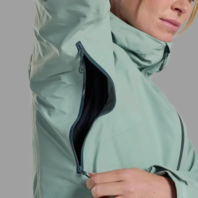 Skalljakke til dame S Montane Phase Lite Jacket W S SeaMist 