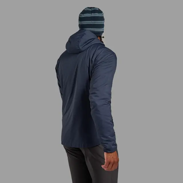 Jakke til herre XL Montane Sirocco Hoodie M XL EclipseBlue 