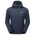 Jakke til herre Montane Sirocco Hoodie M EclipseBlue