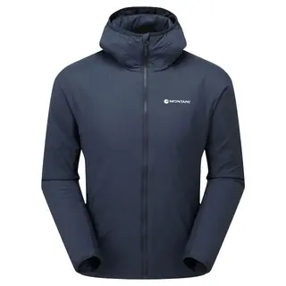 Jakke til herre Montane Sirocco Hoodie M EclipseBlue